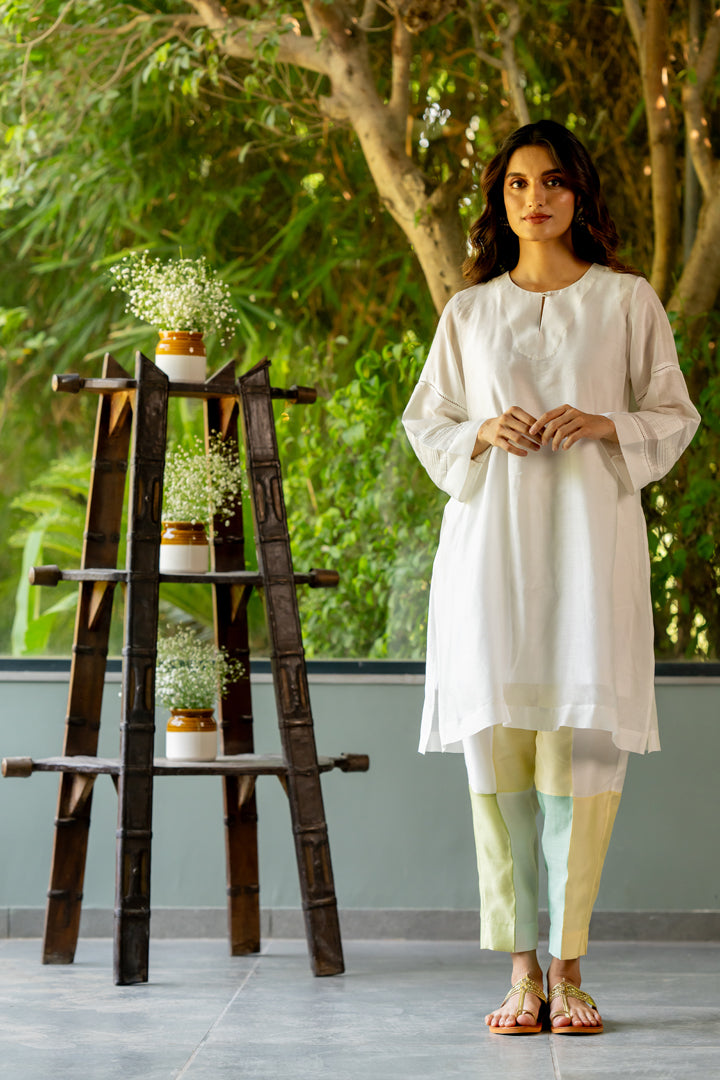 A Line Short Kurta